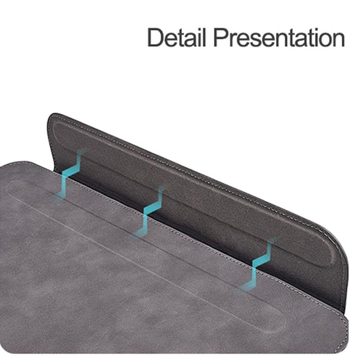 Pu03 Lightweight Sheepskin Notebook Liner Bag Size 14.1