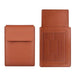 Pu05 Sleeve Leather Case Carrying Bag With Small Storage
