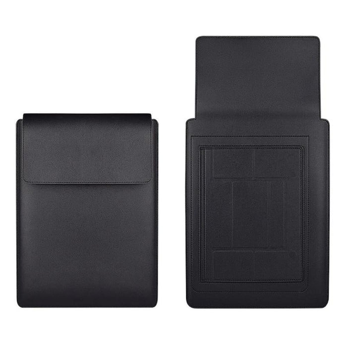 Pu05 Sleeve Leather Case Carrying Bag With Small Storage