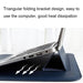 Pu08dz Leather Laptop Liner Bag With Stand Function Size