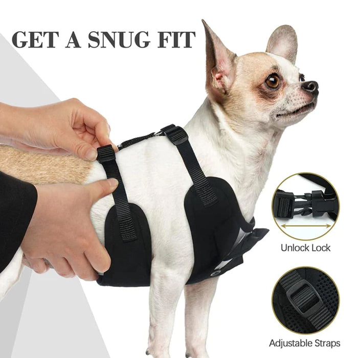 No Pull Tuxedo Dog Harness Set with Leash and Bow Tie Soft