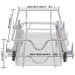 Pull - out Wire Baskets 2 Pcs Silver 300 Mm Pbain