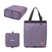 Purple Shopper Bag Tote Foldable Travel Laptop Grocery Ko