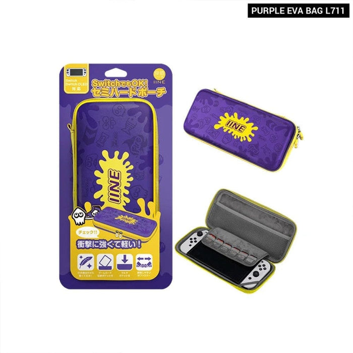 Purple - yellow Games Protective Case Cover Accessories