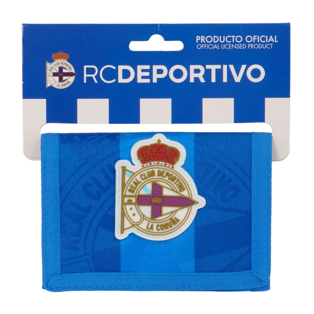 Purse r c Deportivo De La Corua Blue 12 x 10 1 Cm