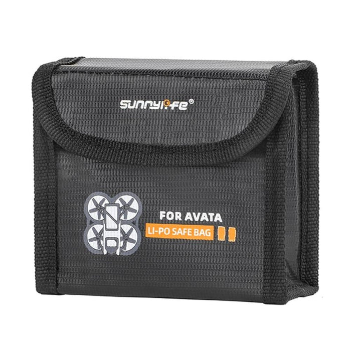 Put 2 Batteries Battery Explosion Proof Bag for Dji Avata