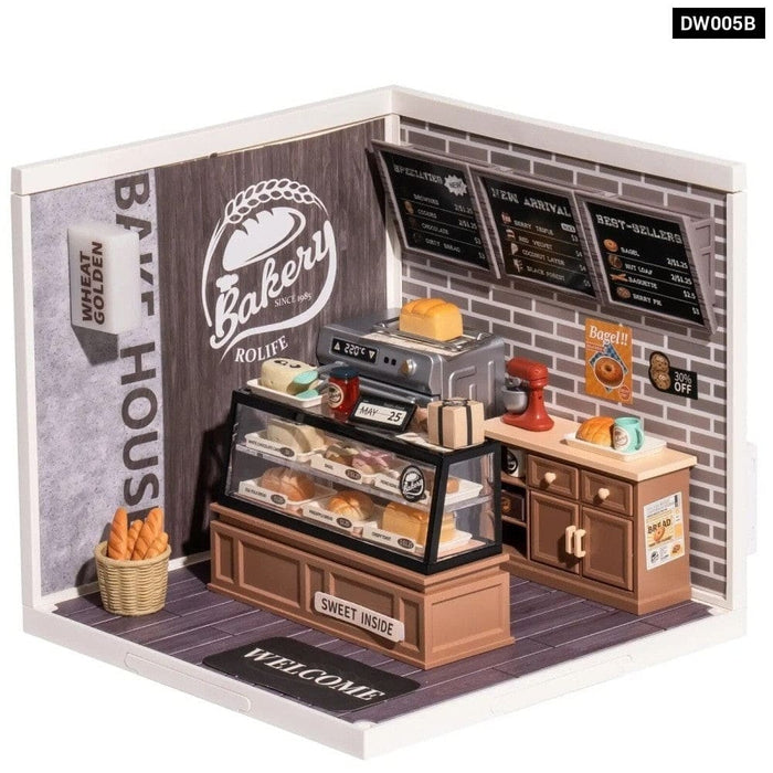 3d Puzzle Kit Build your Own Golden Wheat Bakery a Charming