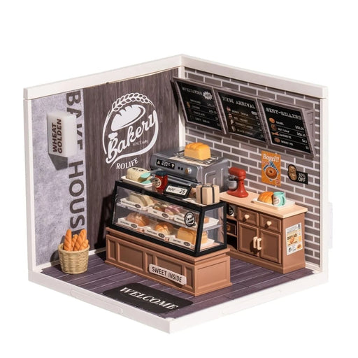 3d Puzzle Kit Build Your Own Golden Wheat Bakery a Charming