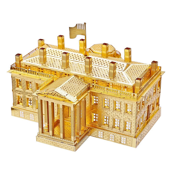 Puzzle 3d Metal The White House Model Building Kits Jigsaw
