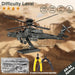 3d Puzzles Ah - 64 Apache Metal Assembly Model Kits