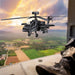 3d Puzzles Ah - 64 Apache Metal Assembly Model Kits