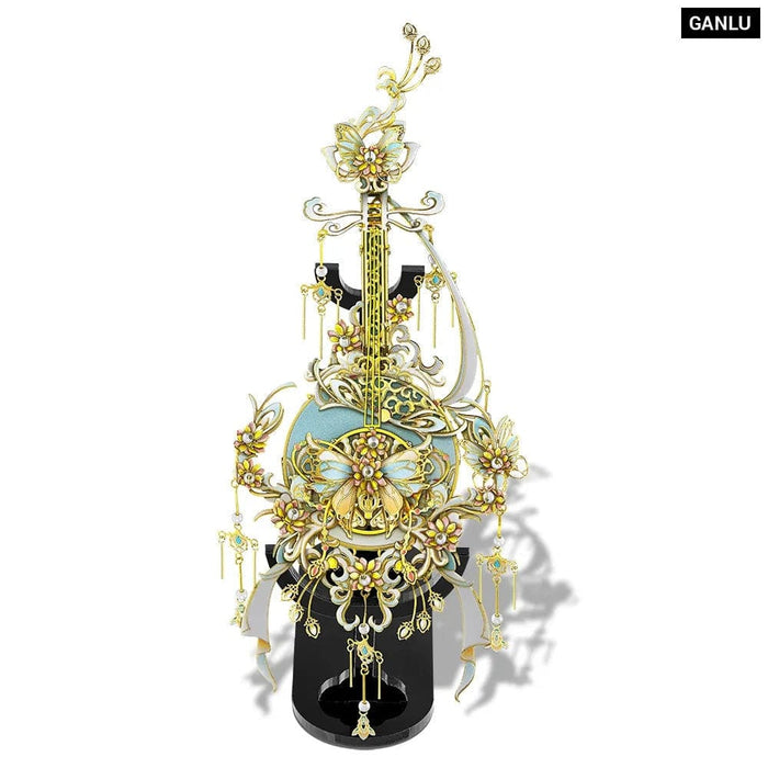 3d Puzzles Instrument Model Building Kit Metal Piano Diy