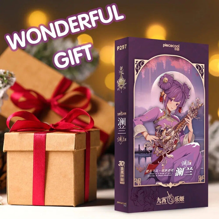 3d Puzzles Instrument Model Building Kit Metal Piano Diy