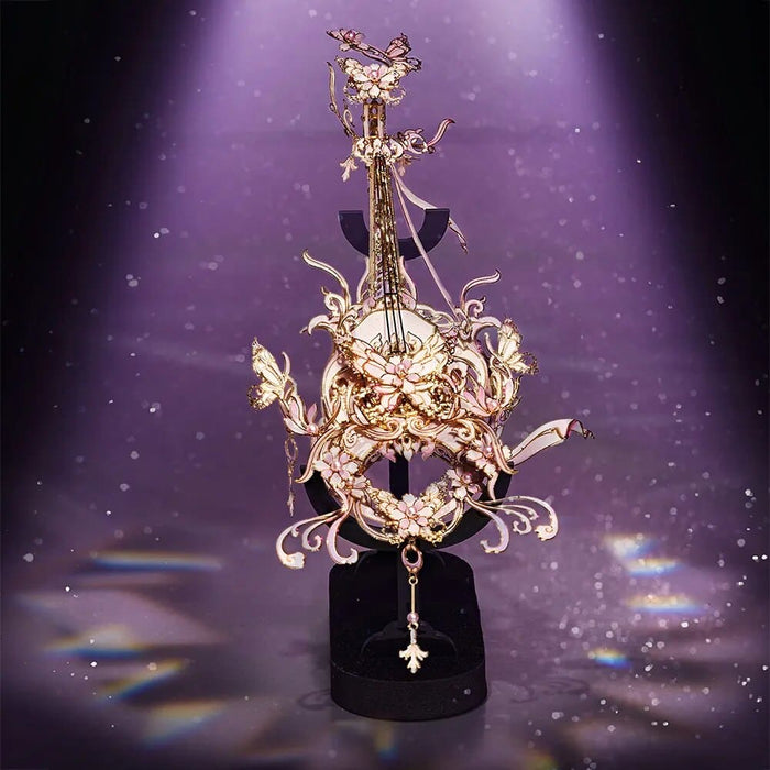 3d Puzzles Instrument Model Building Kit Metal Piano Diy