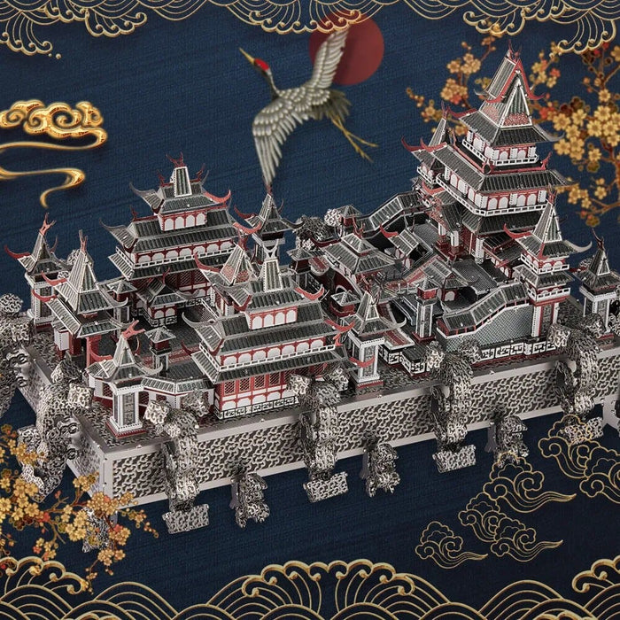 3d Puzzles Sky Royal Palace Metal Model Building Kits Diy