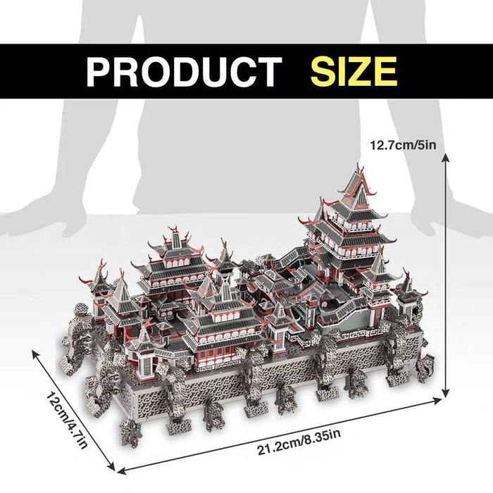 3d Puzzles Sky Royal Palace Metal Model Building Kits Diy