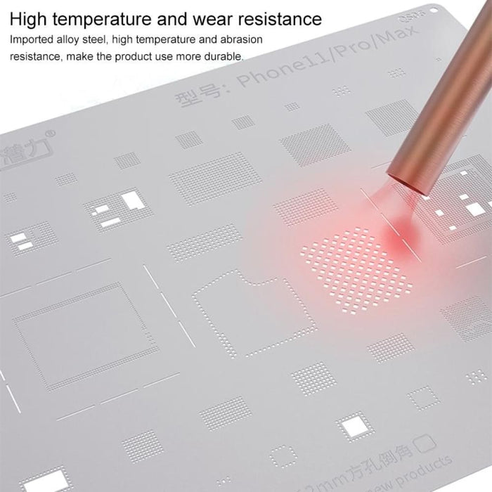 Qianli Qs02 Bumblebee Stencils Bga Reballing Planting Tin