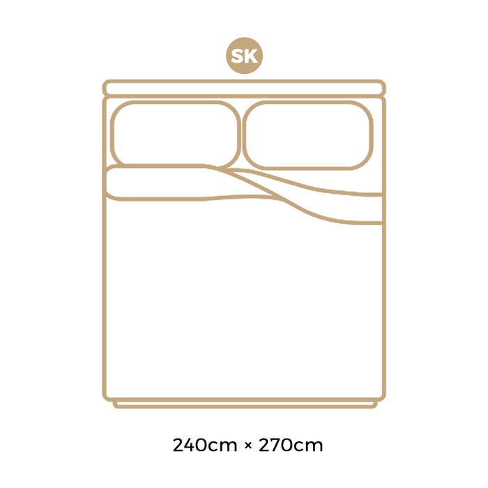 Goose Down Feather Quilt 700Gsm Duvet Doona Blanket Super King