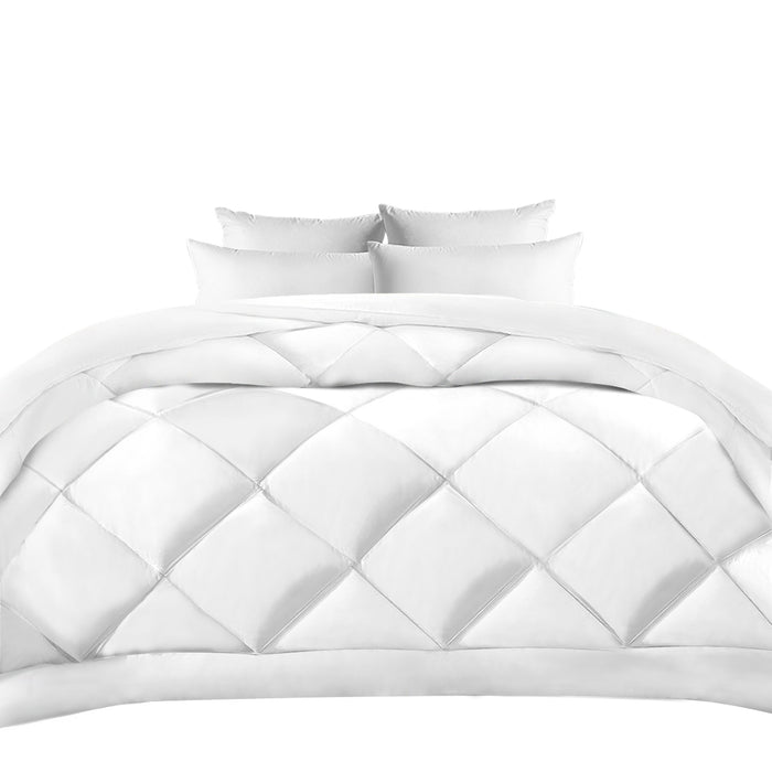 Microfibre Bamboo Quilt 400Gsm Summer Winter Duvet Doona All Season Double