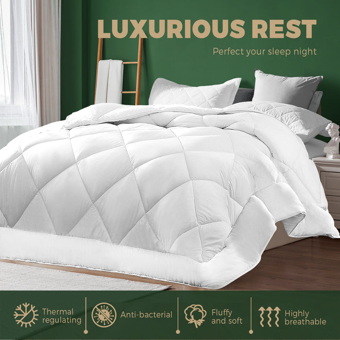 Bamboo Microfibre Quilt 400Gsm King