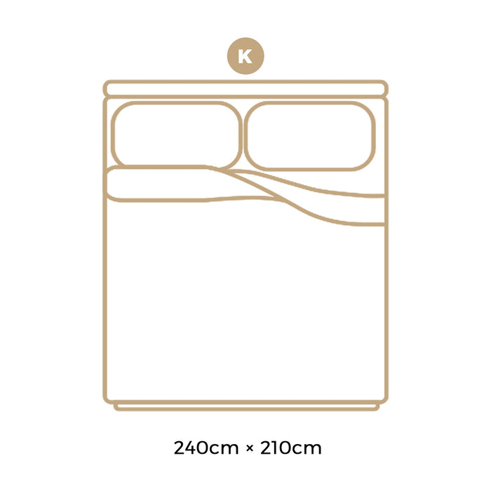 Bamboo Microfibre Quilt 750Gsm King