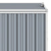 Quadruple Garbage Bin Shed Grey 286x81x121 Cm Steel Alxnl