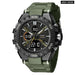 Men Quartz Waterproof 50m Digital Watch Led 8071 Military