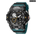 Quartz 50m Waterproof Week Display Led Digital 8055 Men