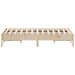 Queen Size Bed Frame 150x200 Cm Solid Wood Pine Naxlka