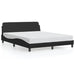 Queen Size Bed Frame With Headboard Black 152x203 Cm Faux