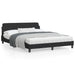 Queen Size Bed Frame With Headboard Black 152x203 Cm Velvet