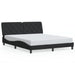 Queen Size Bed Frame With Headboard Black 152x203 Cm Velvet
