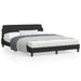 Queen Size Bed Frame With Headboard Black 152x203 Cm Velvet