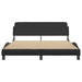 Queen Size Bed Frame with Headboard Black and White 152x203