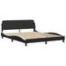 Queen Size Bed Frame With Headboard Black And White 152x203
