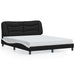 Queen Size Bed Frame With Headboard Black And White 153x203