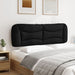 Queen Size Headboard Cushion Black 152 Cm Fabric Tialtb