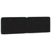 Queen Size Headboard Cushion Black 152 Cm Velvet Tiaipp