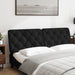 Queen Size Headboard Cushion Black 152 Cm Velvet Tiaipp