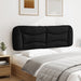 Queen Size Headboard Cushion Black 153 Cm Fabric Txbilnk