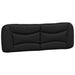 Queen Size Headboard Cushion Black 153 Cm Faux Leather