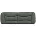 Queen Size Headboard Cushion Dark Grey 152 Cm Fabric Tialxk