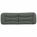 Queen Size Headboard Cushion Dark Grey 153 Cm Fabric Txbilnn