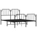 Queen Size Metal Bed Frame with Headboard