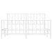 Queen Size Metal Bed Frame with Headboard