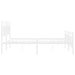 Queen Size Metal Bed Frame with Headboard
