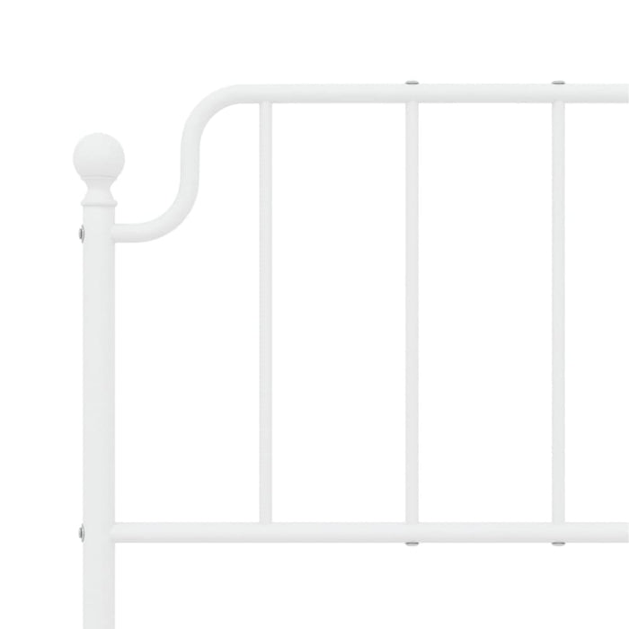 Queen Size Metal Bed Frame with Headboard