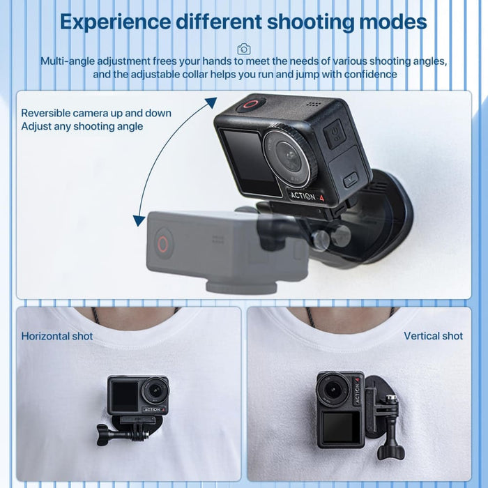 Quick Release Magnetic Holder Vlog Fpv Pov Neck Strap