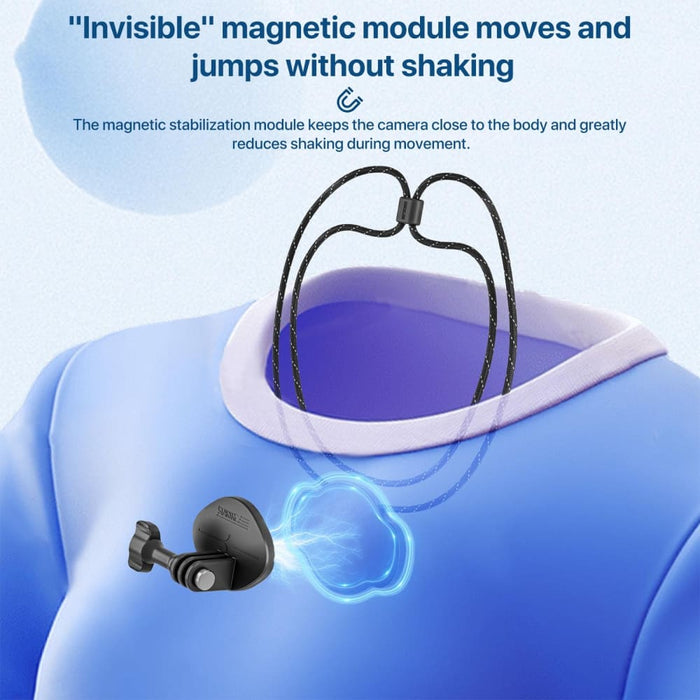 Quick Release Magnetic Holder Vlog Fpv Pov Neck Strap