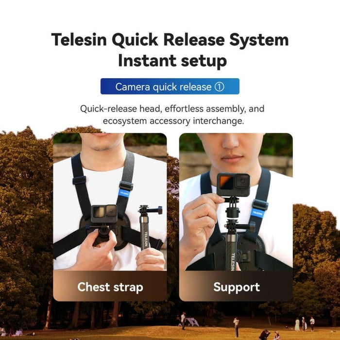 Quick Release Vest Chest Strap For Sports Camera Accessories